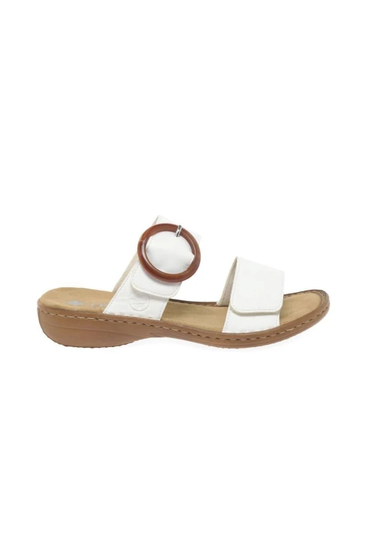 Image of Rieker 'Nectar' Mules White