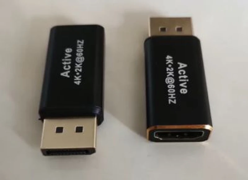 Image of Microconnect MC-ITH-DP1.2-HDMI video cable adapter DisplayPort Black
