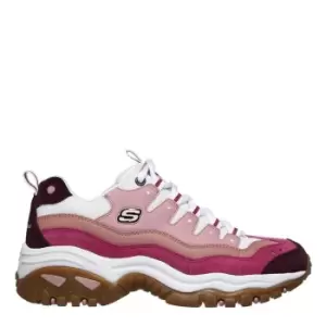 Image of Skechers Energy Gleam Junior Girls Trainers - Black