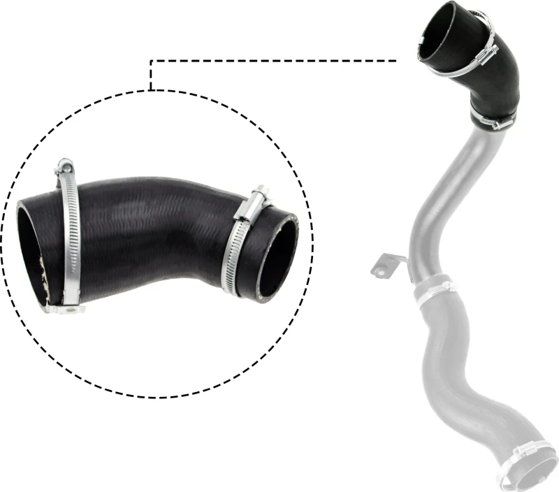 Image of GATES Charger intake hose GATES 09-0640