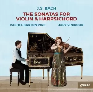 Image of JS Bach The Sonatas for Violin & Harpsichord by Johann Sebastian Bach CD Album