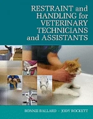 Image of restraint and handling for veterinary technicians and assistants