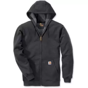 Image of Carhartt Mens Zip Stretchable Reinforced Hooded Sweatshirt Top L - Chest 42-44' (107-112cm)