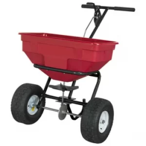 image of Sealey SPB57W Broadcast Spreader 57kg Walk Behind