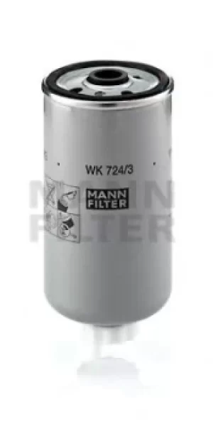 Image of Fuel Filter WK724/3 by MANN