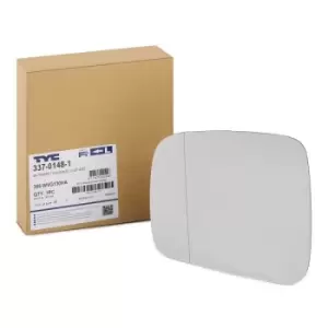 Image of TYC Wing Mirror Glass VW 337-0148-1 7H1857521A,7H1857521E,7H1857521N