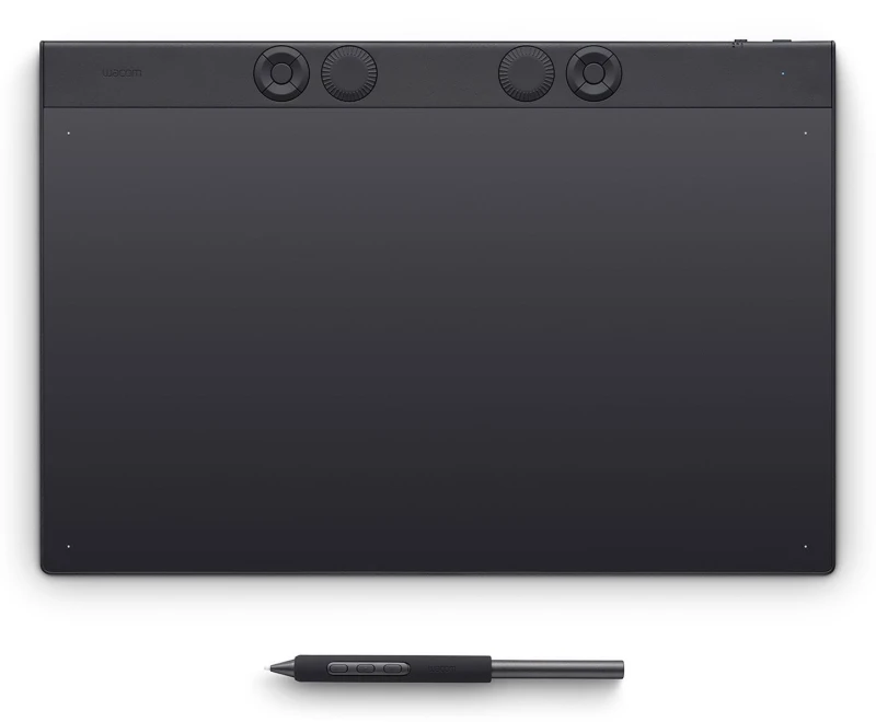 Image of Wacom Intuos Pro Large graphic tablet Black 349 x 195mm USB/Bluetooth
