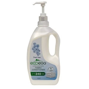 Image of Ecoegg 240-Wash Soft Cotton Fabric Conditioner - 1.5L