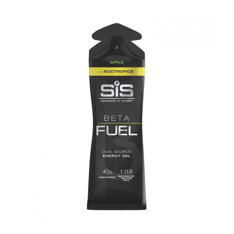 Image of SIS Beta Fuel + Nootropics Energy Gel Apple Flavor 60 ml