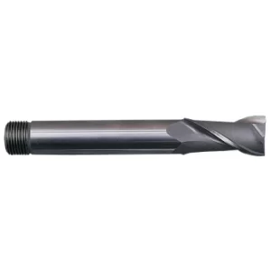 17/32" HSS 2 Flute Threaded Shank Long Series Slot Drills