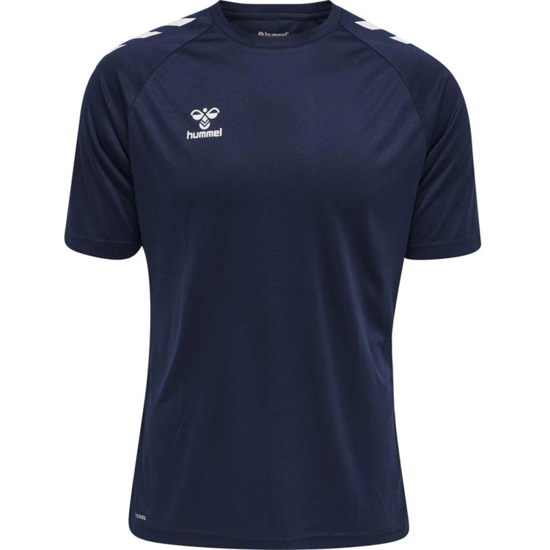 Image of Hummel Core Training Poly T Shirt Senior Marine male Large