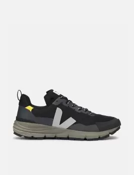 Image of Veja Dekkan Trainers (Alveomesh) - Black/Oxford Grey/Tonic