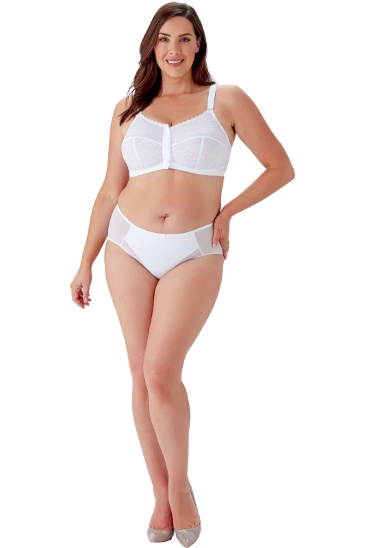 Image of Berlei Womens Classic Full Cup Front Fastening Bra - White Size: 42C White Female 42C