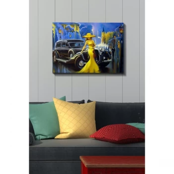 Image of Kanvas Tablo (50 x 70) - 241 Multicolor Decorative Canvas Painting