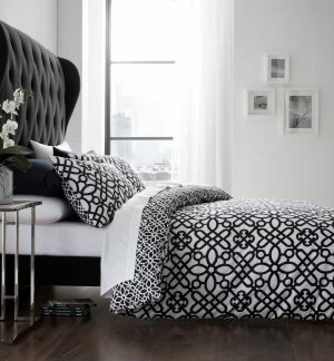 Image of Catherine Lansfield Trellis Easycare Bedding Set - Double