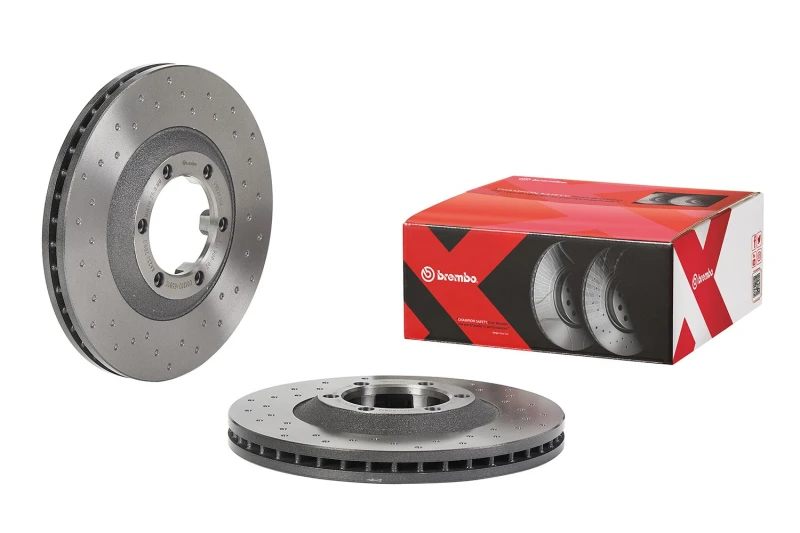Image of BREMBO Brake disc BREMBO 09.B267.1X