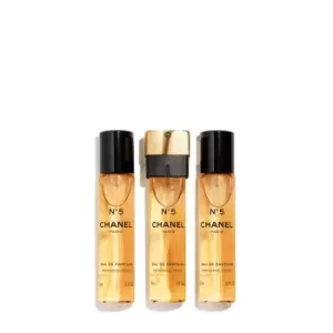 Image of CHANEL No. 5 Eau de Parfum For Her 3x20ml Gift Set