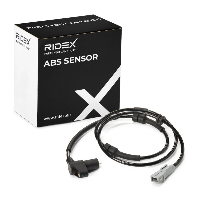 Image of RIDEX 412W0333 ABS Sensor Front axle both sides Sensor,wheel speed (412)