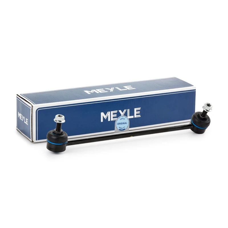 Image of MEYLE 11-16 060 0017/HD Anti-roll bar link Quality, Front Axle Left, with spanner attachment Steel Link Stabiliser (3229)