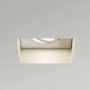 Image of 1 Light Square Adjustable Downlight White, GU10
