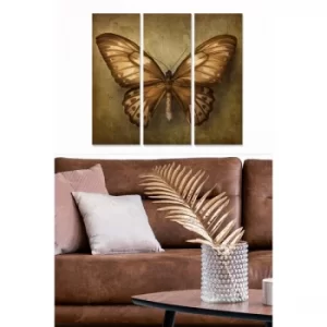 Image of MDF120074542 Multicolor Decorative MDF Painting (3 Pieces)