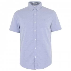 image of Original Penguin Original Short Sleeve Oxford Shirt - 424 Amparo Blue