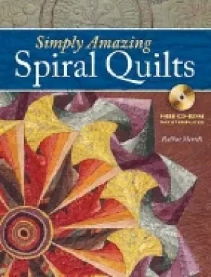 Image of simply amazing spiral quilts