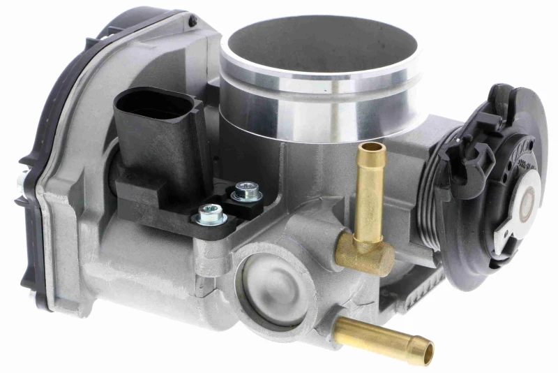 Image of VEMO V10-81-0066 Throttle Control Unit/Software must be trained/updated, Ø: 56mm, without gasket/seal, Original VEMO Quality Throttle body (158)