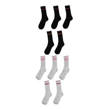 image of Donnay 10 Pack Crew Socks Junior - Bright Asst