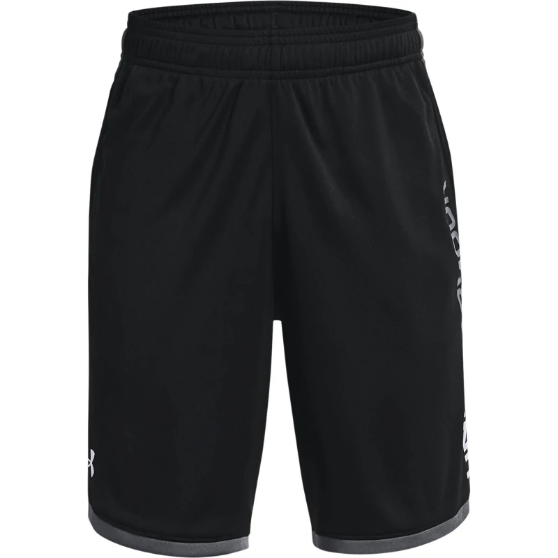 Image of Under Armour Under Stunt 3.0 Shorts Juniors Black male 5 - 6 Years (XS)
