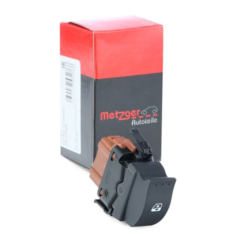 Image of METZGER 0916224 Switch, window winder Right Front, OE-PART Switch,window winder (1761)
