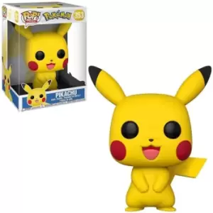 image of Pokemon Pikachu 10-Inch Funko Pop! Vinyl