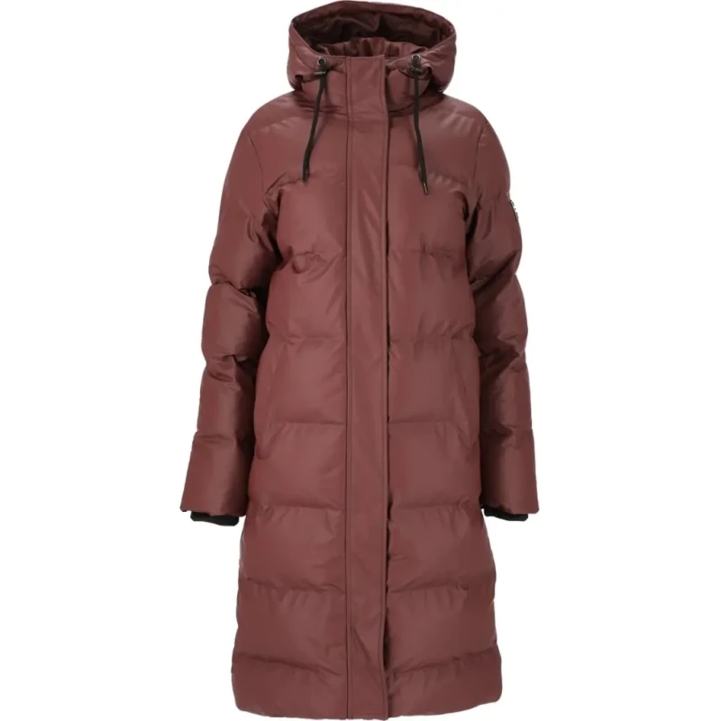 Image of Weather Report Womens Puffer jacket Weather Report Audrey Marron Female 36
