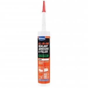 image of Wickes All-in-One Sealant Adhesive and Filler - 290ml