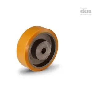 Image of ELESA Polyurethane Wheel RE.F4-125-RBL