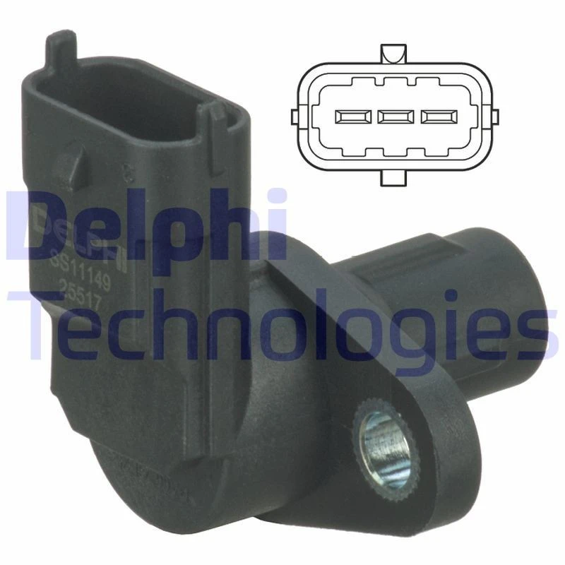 Image of DELPHI Camshaft position sensor DELPHI SS11149