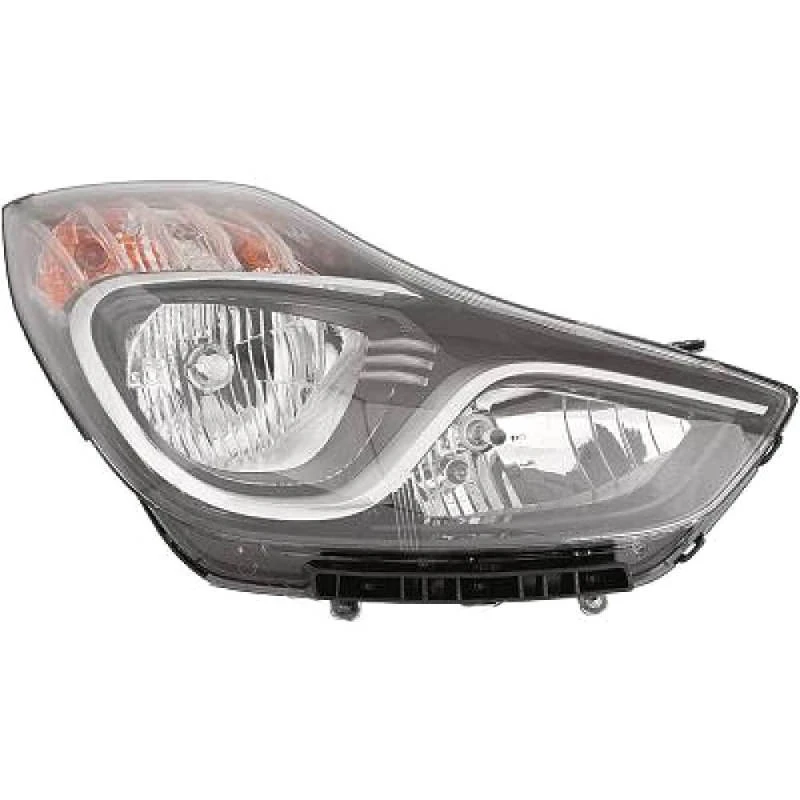 Image of DIEDERICHS 6806880 Headlights H7/H7, Right, with motor for headlamp levelling Headlight (259)