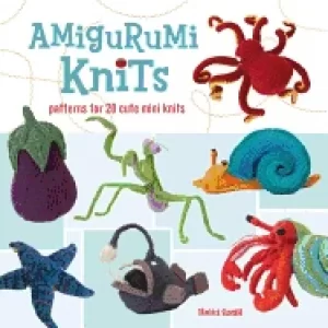 Image of amigurumi knits patterns for 20 cute mini knits