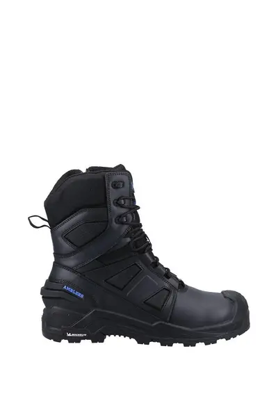Image of Amblers Safety Mens 981C Lightweight Hi Leg Safety Boots UK Size 14 (EU 49) Black AMB365-BLACK-14