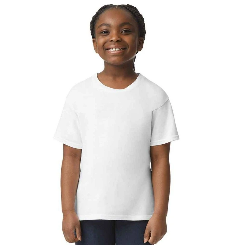 Image of Gildan Cotton Lightweight T-Shirt White unisex