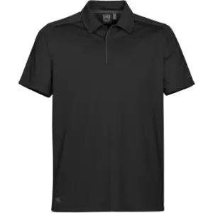 image of Stormtech Mens Inertia Sport Polo Shirt (2XL) (Black)