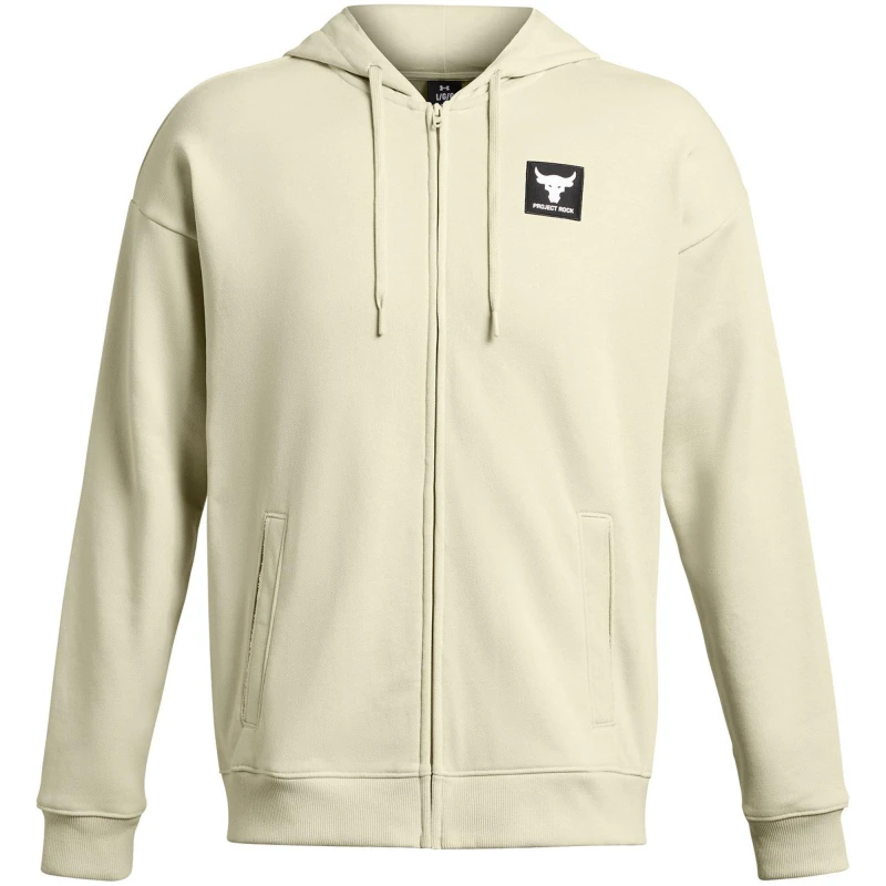 Image of Under Armour Mens Full Zip Hoodie Brown male XS
