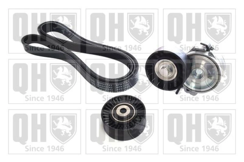 Image of QUINTON HAZELL V-Ribbed Belt Set QUINTON HAZELL QDK112