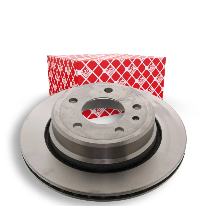 Image of FEBI BILSTEIN 01721 Brake disc Rear Axle, internally vented, Coated Brake Disc (82)