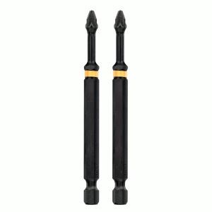 image of DEWALT Extreme Impact Torsion Pozi Screwdriver Bit PZ2 85mm Pack of 2