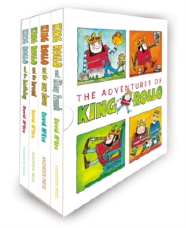 Image of The Adventures of King Rollo Multiple-component retail product, boxed