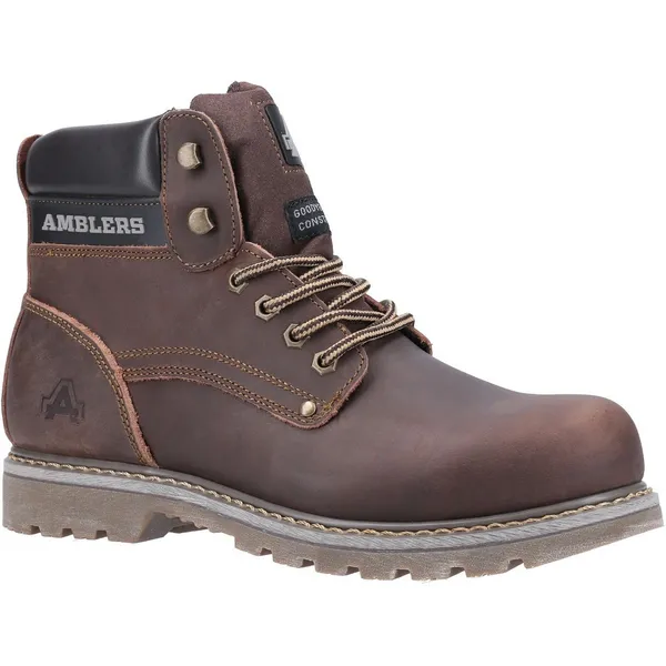 Image of Amblers Mens Dorking Casual Boots Crazy Horse Size 10