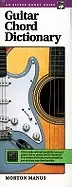Image of guitar chord dictionary handy guide