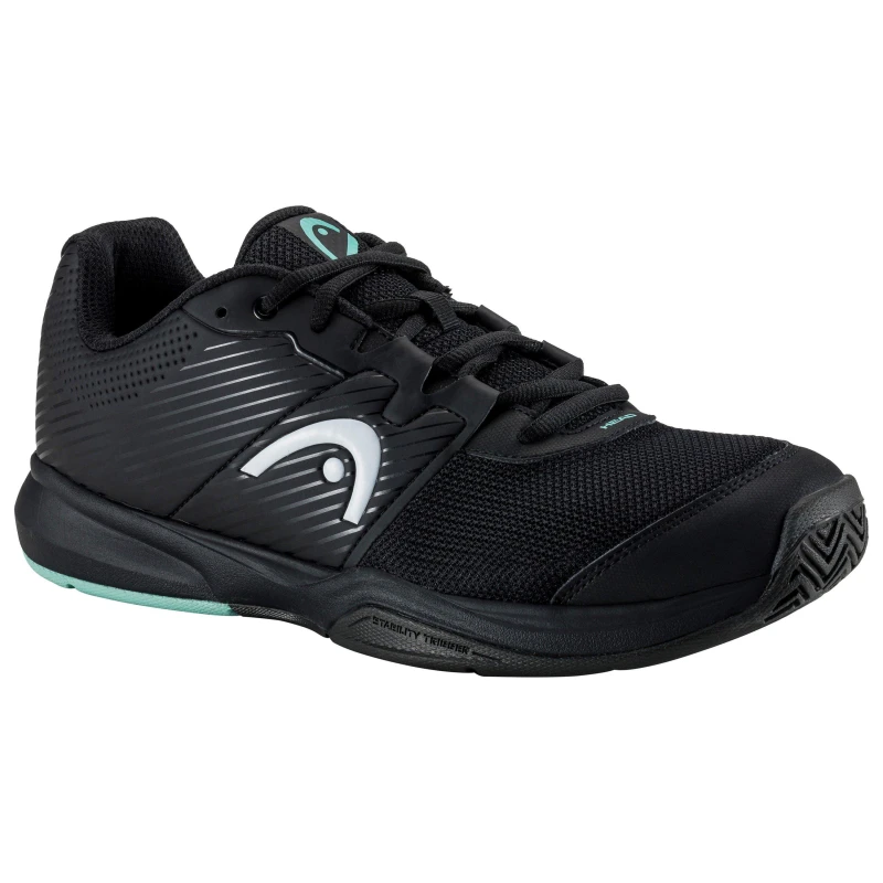Image of Head Revolt Court Mens Tennis / Padel shoes Black Teal male 6.5 (40)