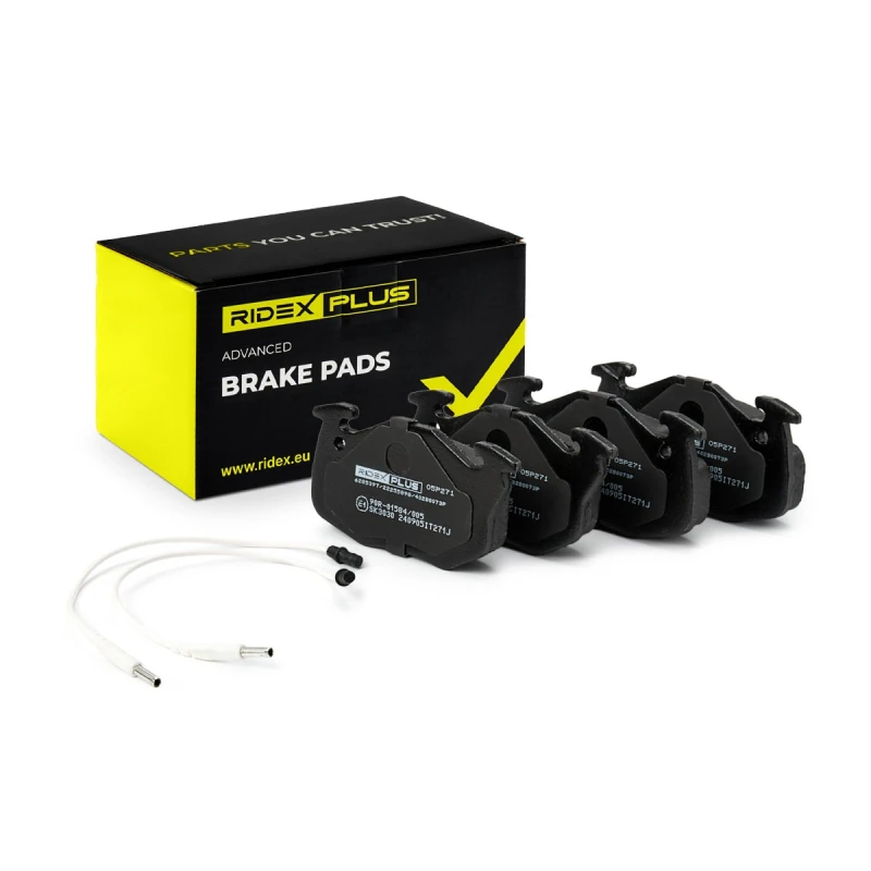 Image of RIDEX PLUS Brake pad set RIDEX PLUS 402B0073P